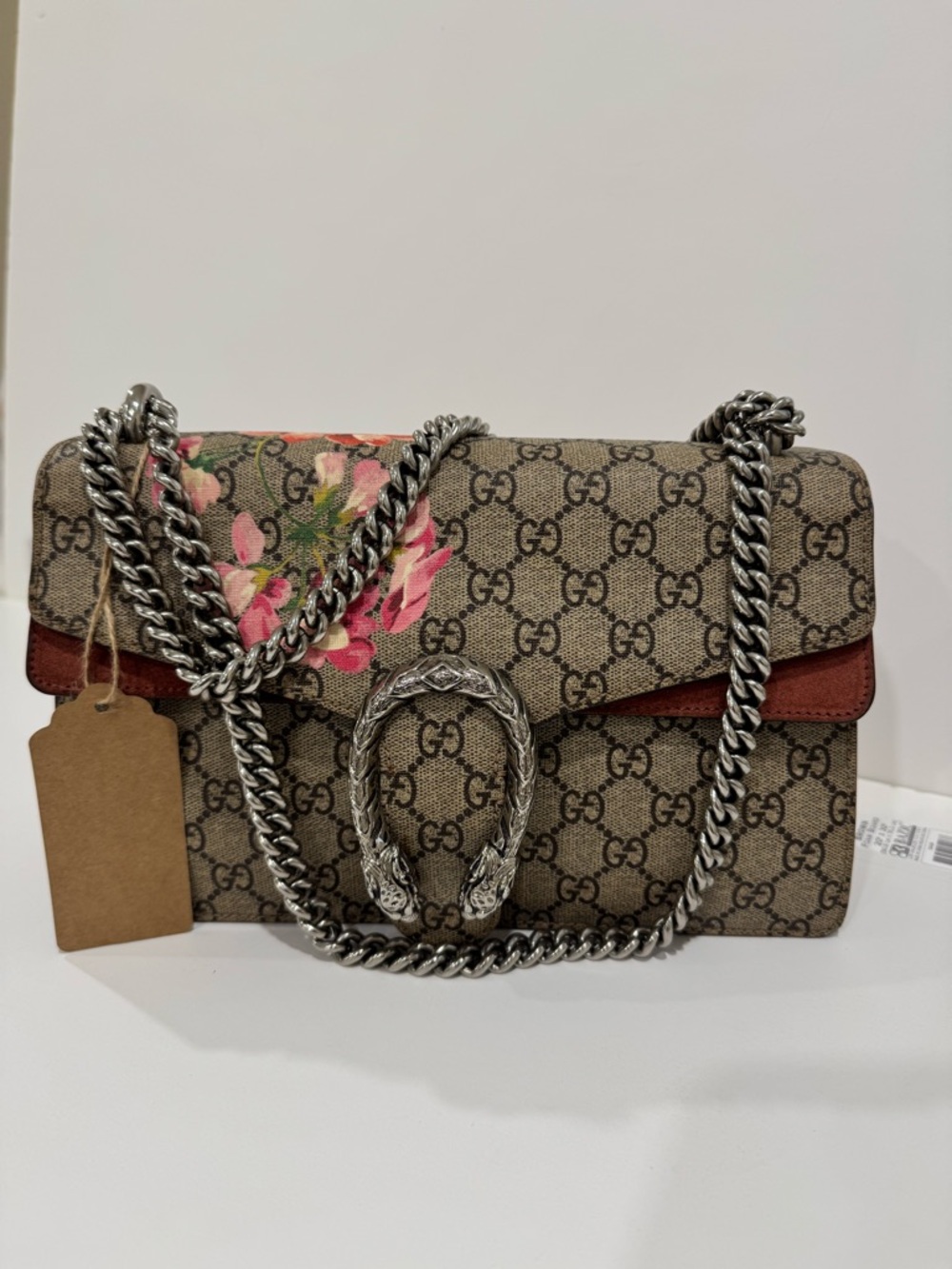 Gucci GG Supreme Dionysus Bloom Shoulder Bag